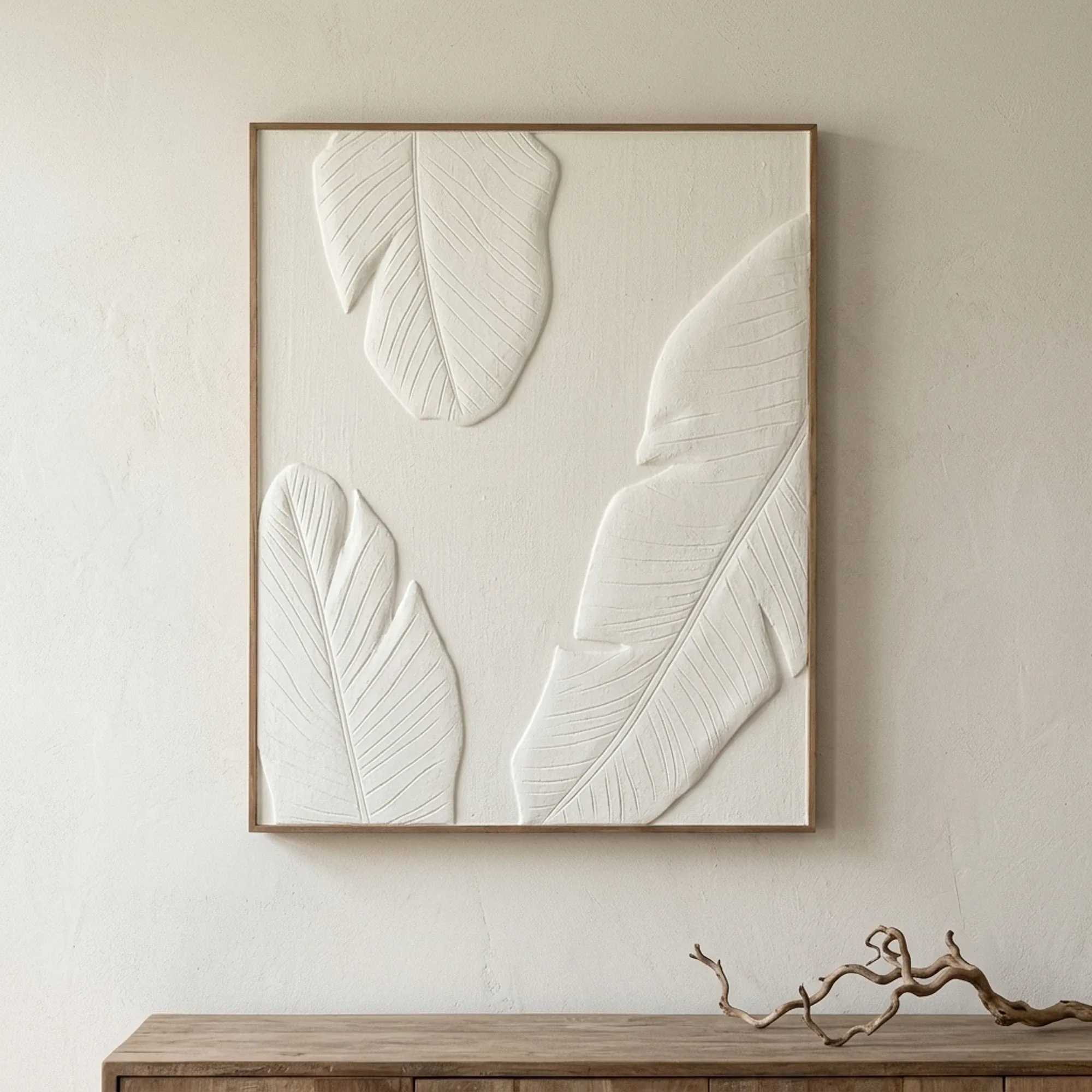 Wanddecoratie Indian Banana Leaf - MUST Living