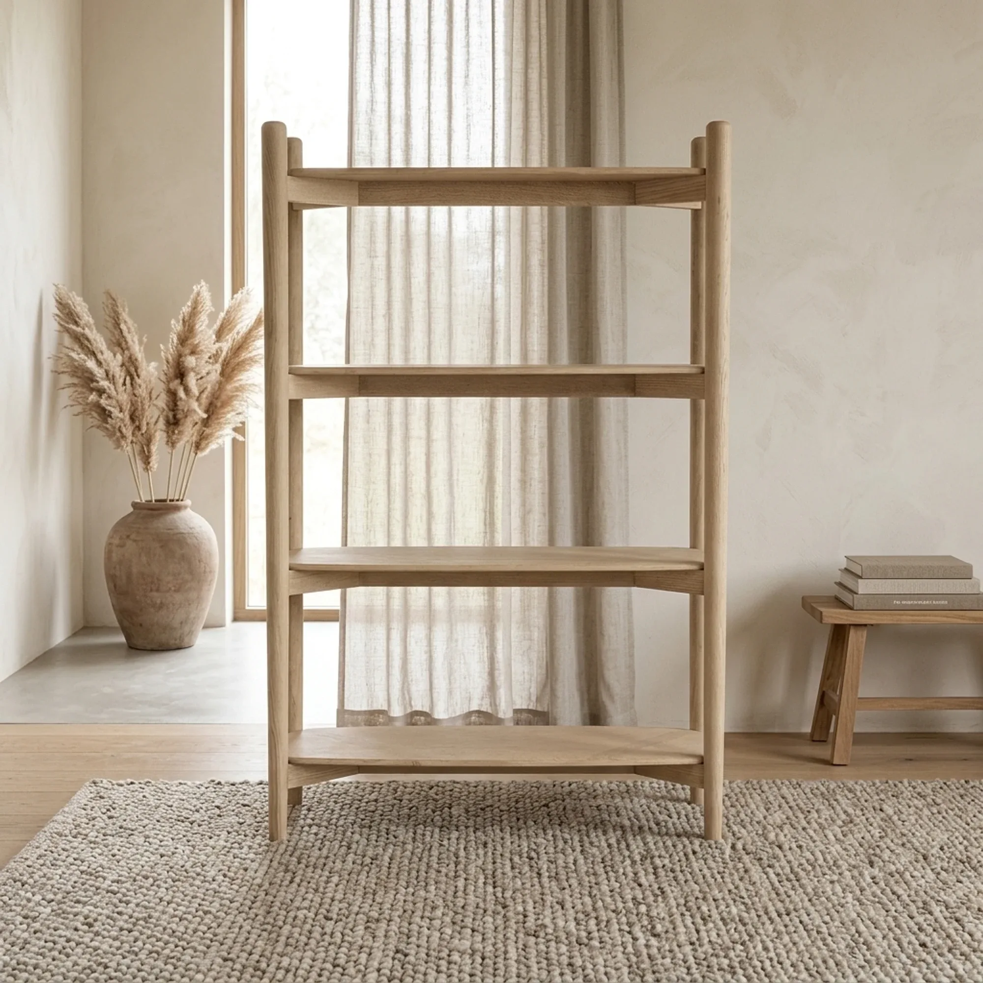 Selbu Oak Wall Cabinet - Eleonora