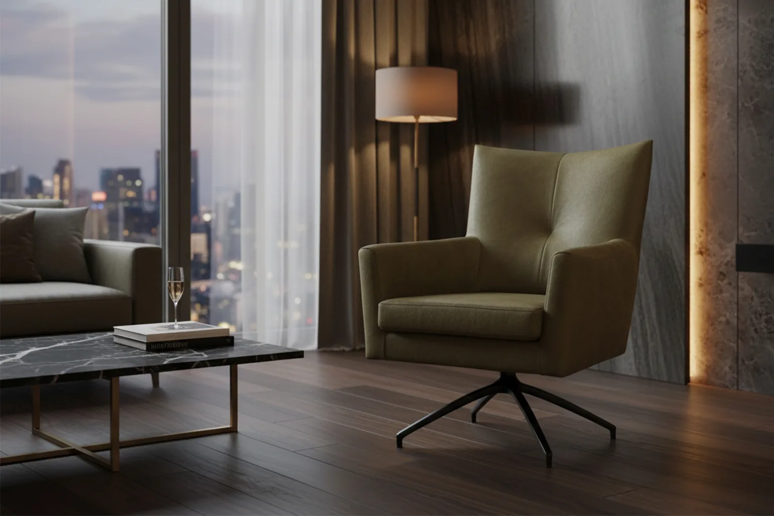 Fauteuil Ricky - Haveco, foto 2