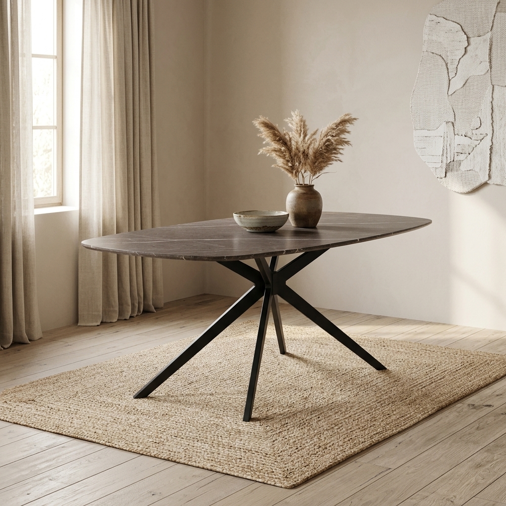Dining Table Danish Oval - HE design