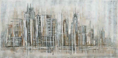 Schilderij New York Abstract - Hiskiart