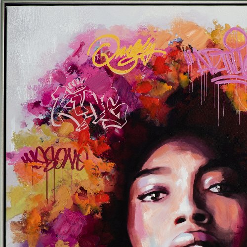 Cuadro Stylish Young Woman - Hiskiart