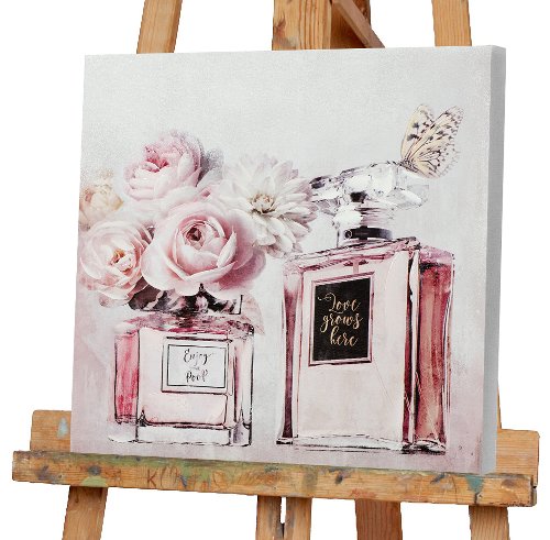 Schilderij Flowery Perfume - Hiskiart