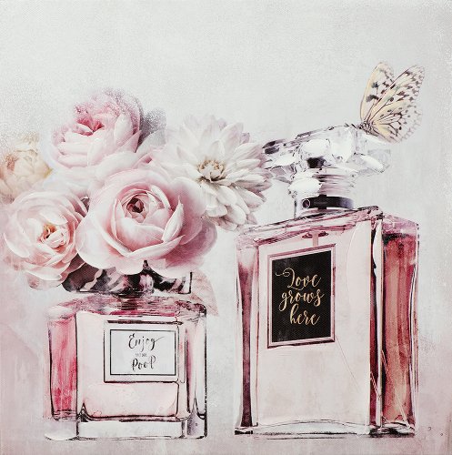 Schilderij Flowery Perfume - Hiskiart