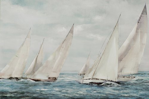 Schilderij Regatta - Hiskiart