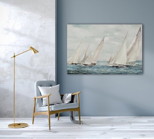 Schilderij Regatta - Hiskiart