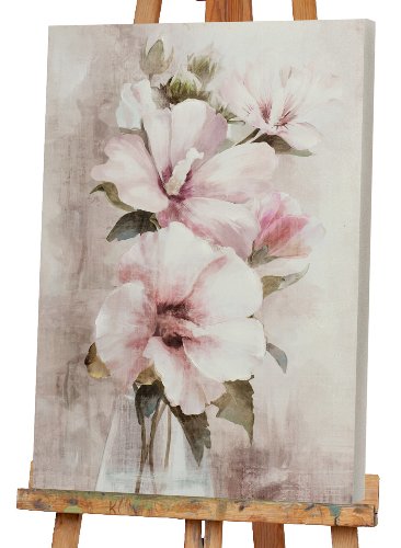 Schilderij Witte hibiscus - Hiskiart