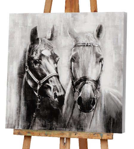 Schilderij Paarden in balans - Hiskiart