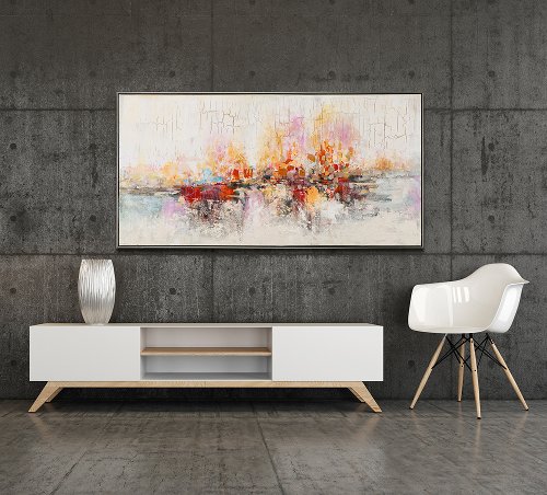 Cuadro Warm Melody of Colours - Hiskiart