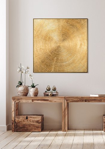 Cuadro Golden Rays - Hiskiart