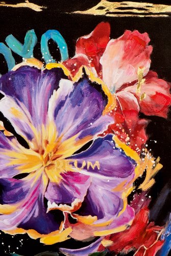 Wanddecoratie Lotus Flacon - Hiskiart