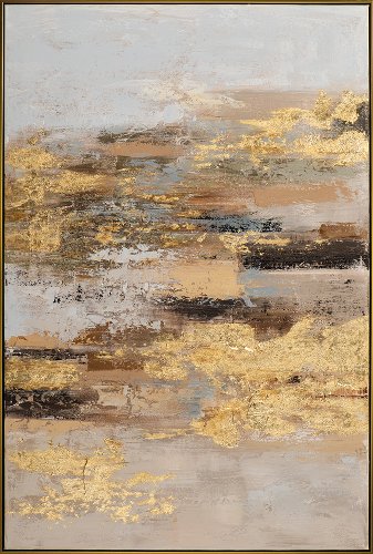 Schilderij Golden Journey - Hiskiart