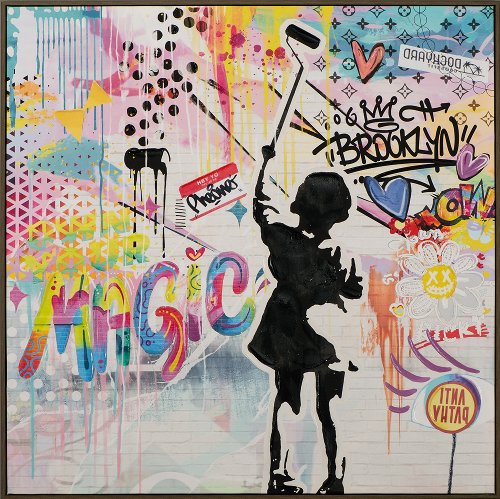 Cuadro Paint the Wall - Hiskiart