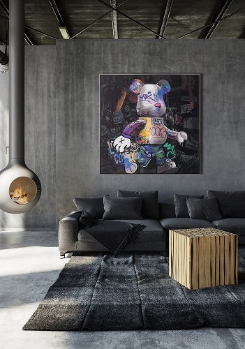 Cuadro Busy Bear - Hiskiart