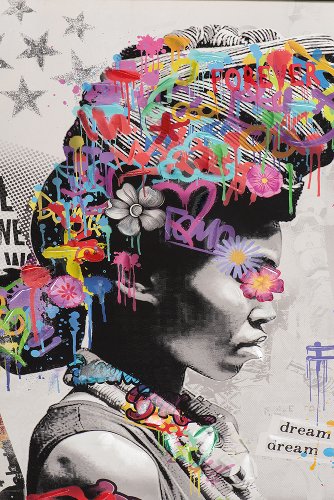 Cuadro Flower Girl - Hiskiart