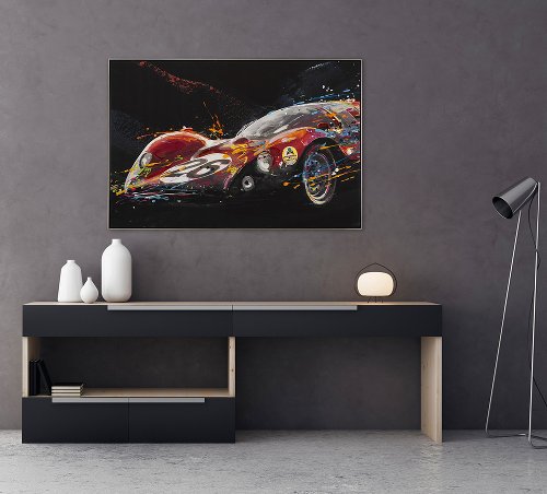 Cuadro Racing Car - Hiskiart