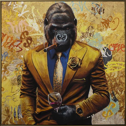 Cuadro Gentleman Style - Hiskiart