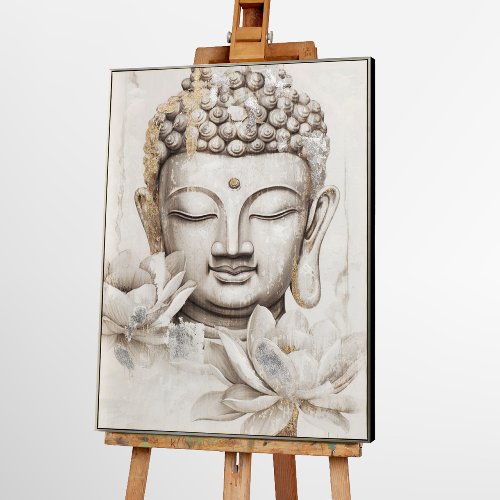 Schilderij Light Buddha - Hiskiart