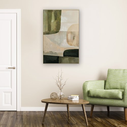 Schilderij Green Nature verticaal - Hiskiart