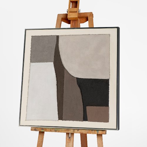 Cuadro Brown Geometry - Hiskiart
