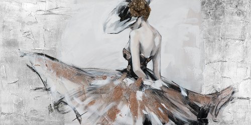 Schilderij Ballet IV - Hiskiart