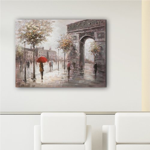 Cuadro Paseo por París - Hiskiart