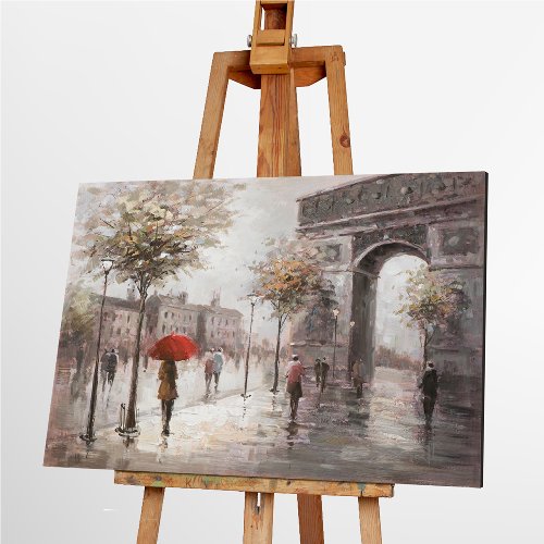 Cuadro Paseo por París - Hiskiart