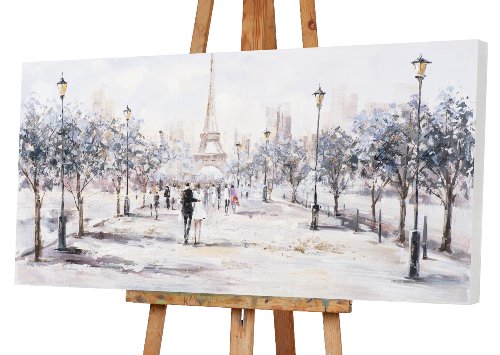 Cuadro Paseo hacia la Torre Eiffel - Hiskiart