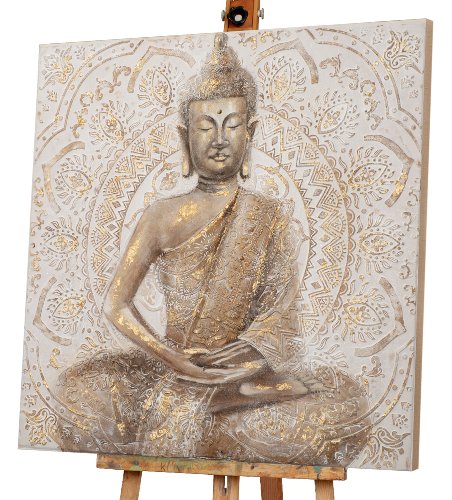 Cuadro Golden Buddha - Hiskiart