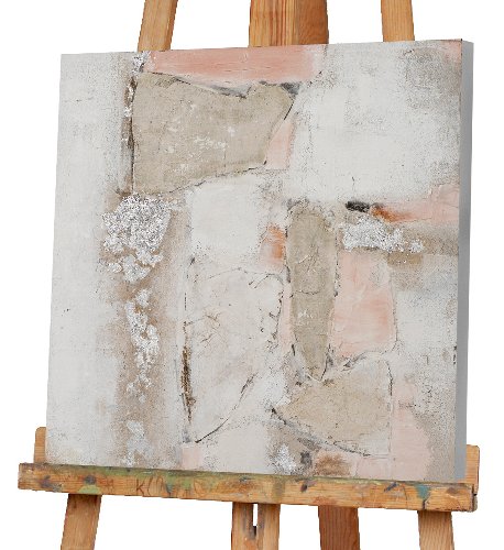 Schilderij Facetten in terracotta - Hiskiart