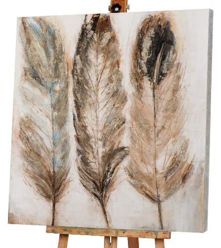 Schilderij Drie veren - Hiskiart
