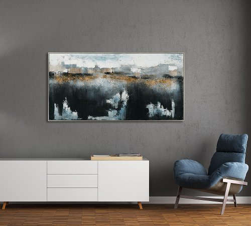 Schilderij Horizon panorama - Hiskiart