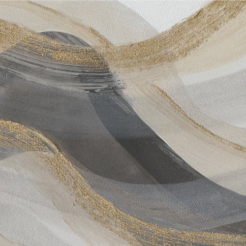 Schilderij Natural Waves drieluik - Hiskiart