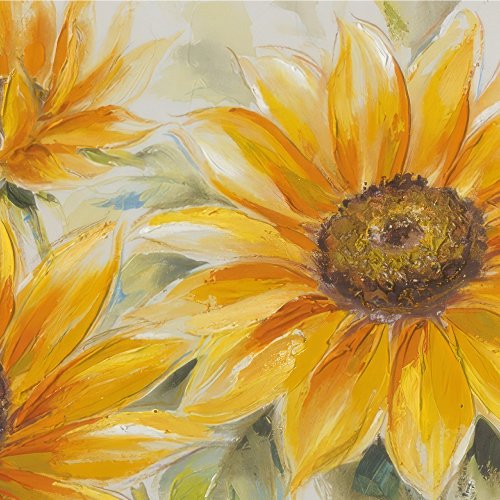 Schilderij Zonnebloemen drieluik - Hiskiart
