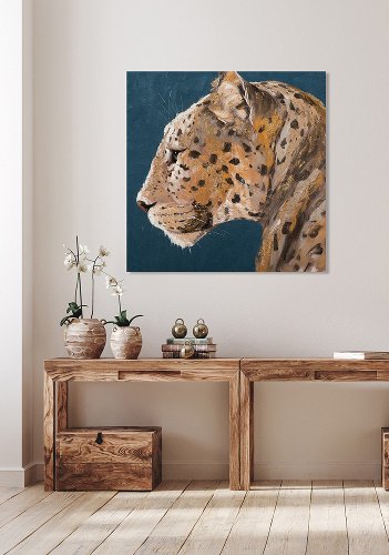 Cuadro Leopardo al anochecer - Hiskiart