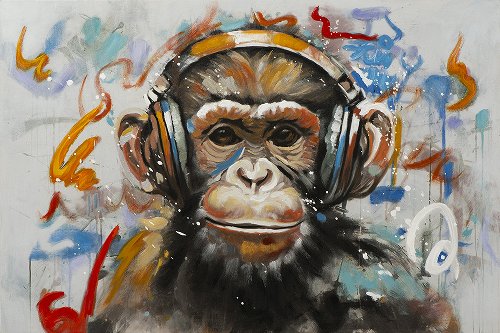Cuadro Let the Music Play - Hiskiart
