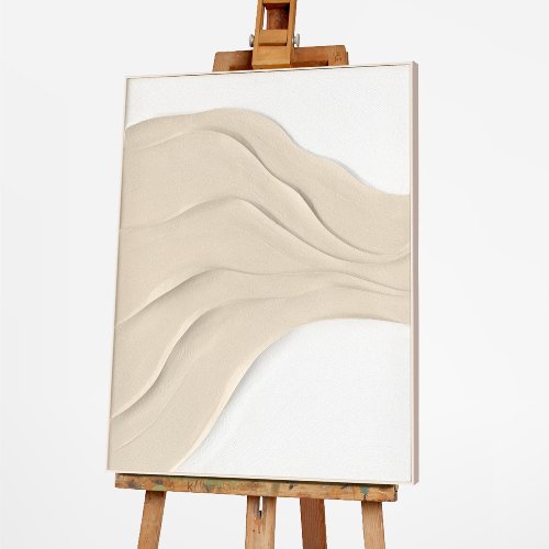 Cuadro Bright Sandy Waves - Hiskiart