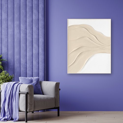 Cuadro Bright Sandy Waves - Hiskiart