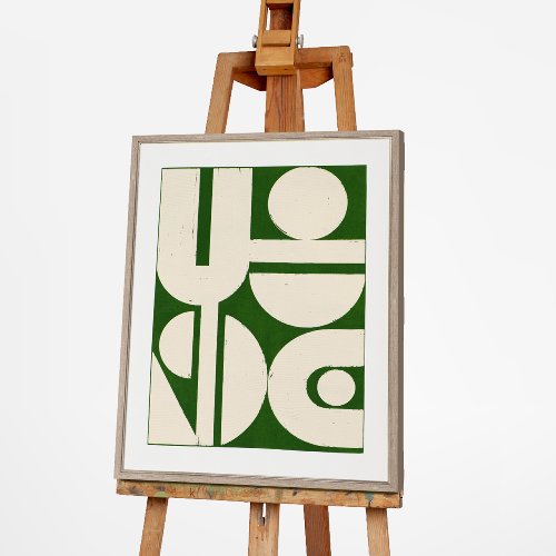 Schilderij Mid Century Up - Hiskiart