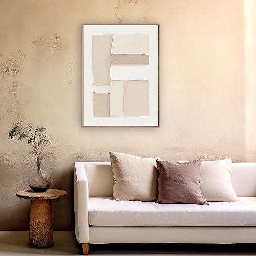 Cuadro Shades of Sand bloques - Hiskiart