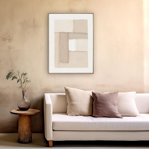 Cuadro Shades of Sand estrecho - Hiskiart