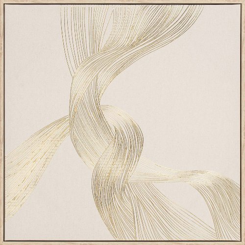 Cuadro Golden Swirl - Hiskiart