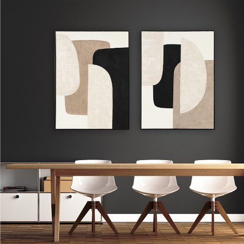 Cuadro Shaping Hygge claro - Hiskiart
