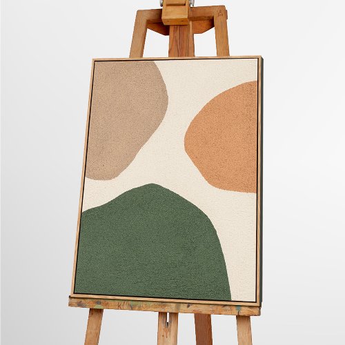 Schilderij Brown Dots - Hiskiart