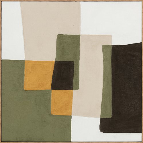 Schilderij Olive Balance - Hiskiart