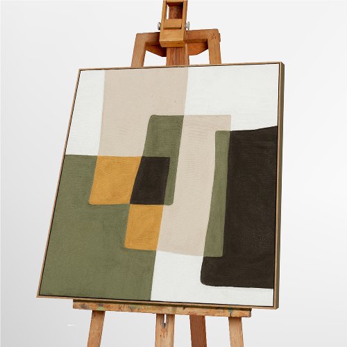 Schilderij Olive Balance - Hiskiart