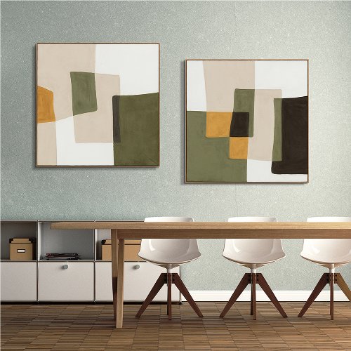 Schilderij Olive Balance - Hiskiart