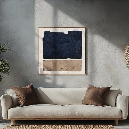 Schilderij Sandy Beach abstract - Hiskiart