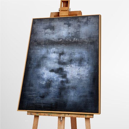 Schilderij Deep Blue - Hiskiart