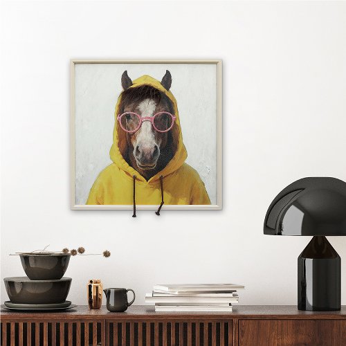Schilderij Hip paard - Hiskiart
